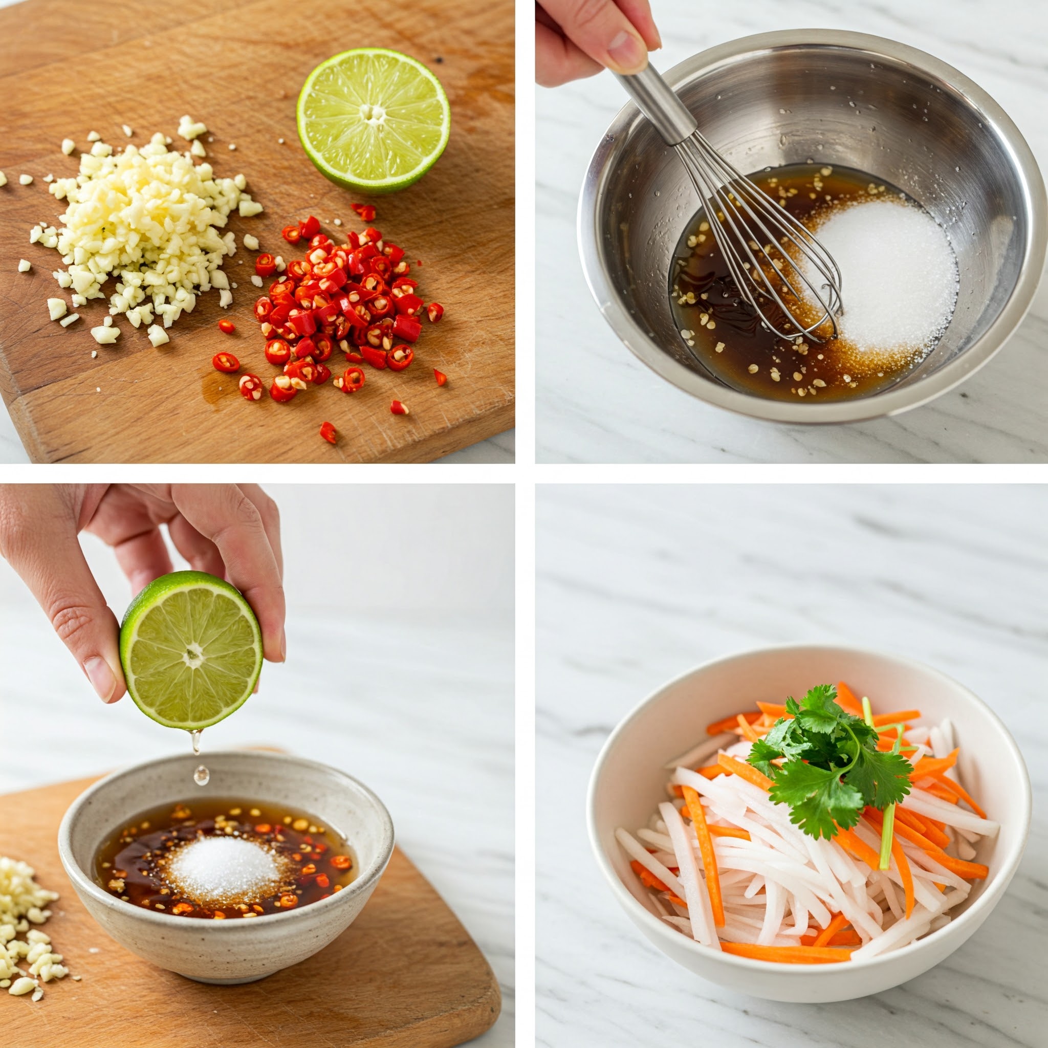 CÔNG THỨC PHA CHẾ NƯỚC CHẤM BÁNH XÈO