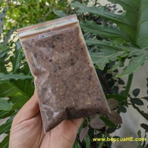 Bếp của He 5 Cua đồng xay sẵn